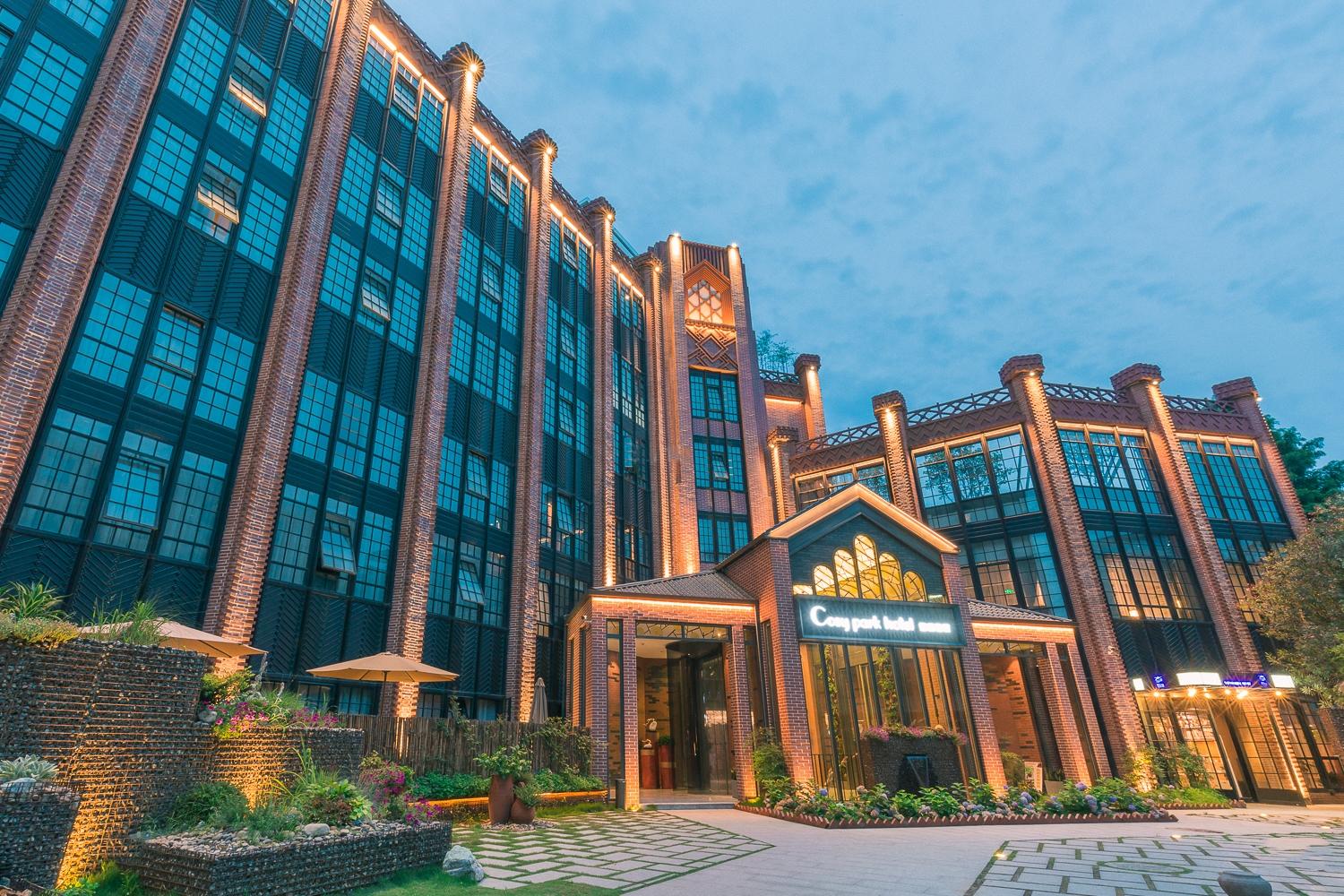 Cosy Park Hotel Hangzhou Bagian luar foto